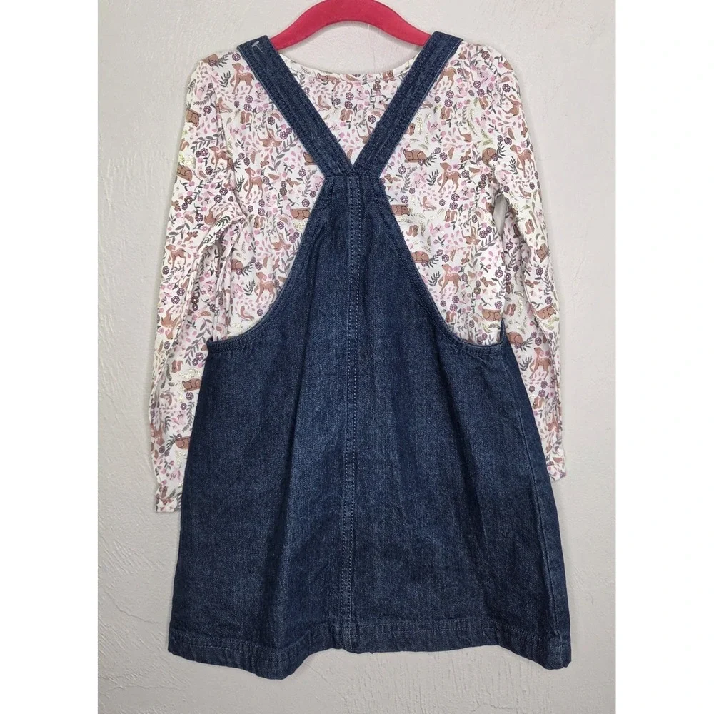 *NEW w/Tags Cynthia Rowley Dress Girls Size 4T Denim Dress Long Sleeve Shirt